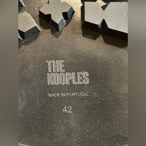 NEW The KOOPLES $495 SMOOTH LEATHER CHELSEA BOOTS Size EU 42 - Picture 11 of 16